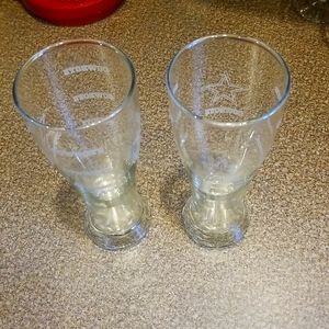 *SOLD* Dallas Cowboys Beer Glasses